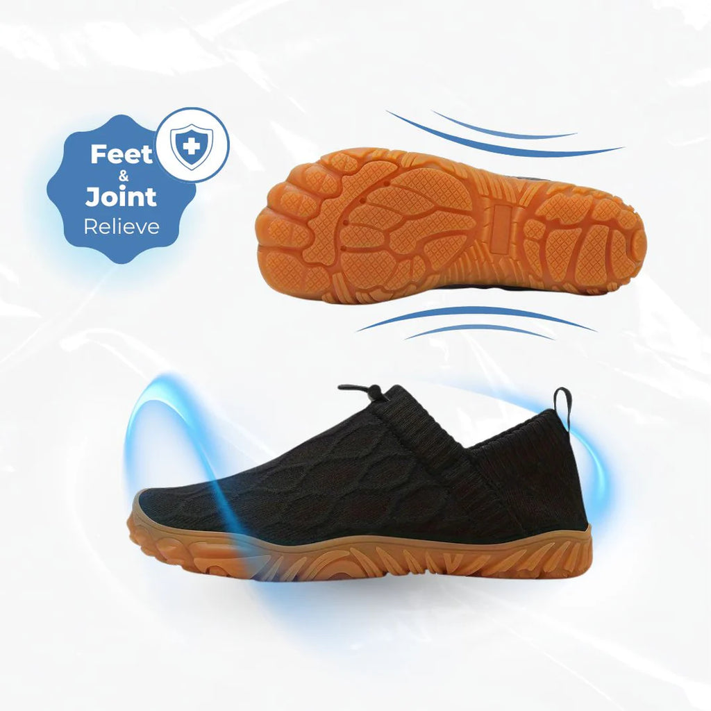 AquaStride™ – Waterproof Comfort, Barefoot Freedom
